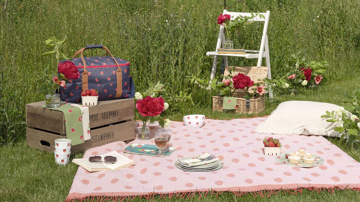 Snídaně v trávě ve francouzském stylu je ideální příležitostí pro letní rande